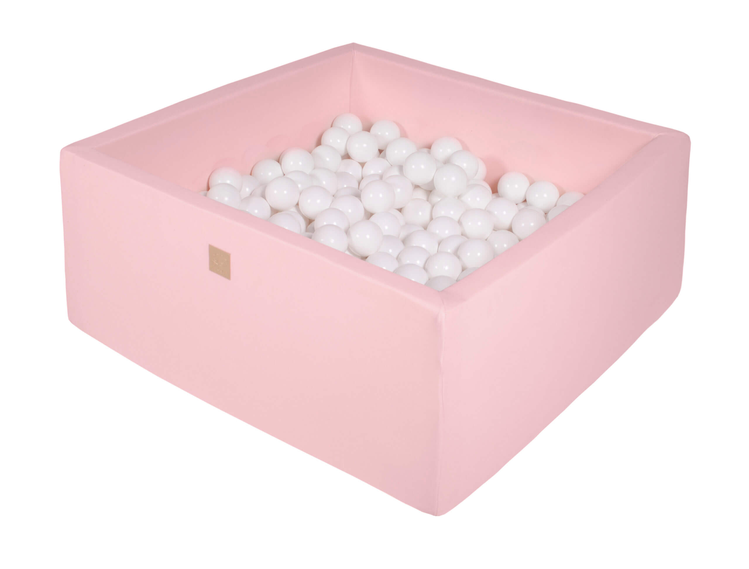 Pallimeri koos pallidega (90x90x40cm, 200 palli) (roosa)