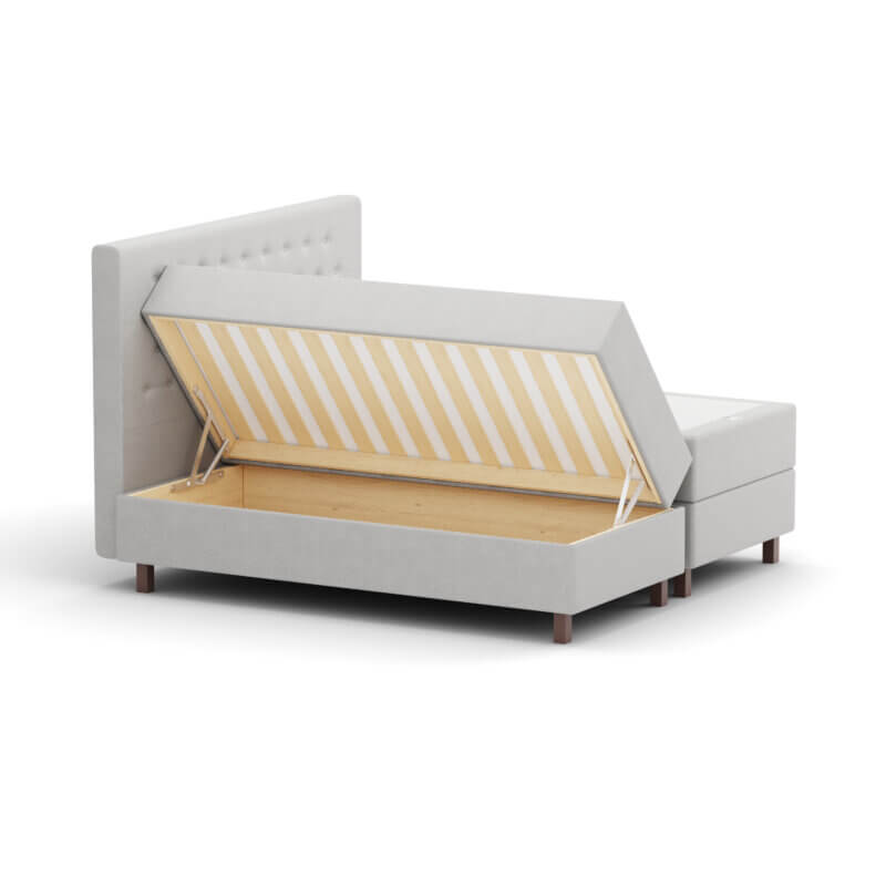 Pesukastiga voodi Silvia (80-180 cm)